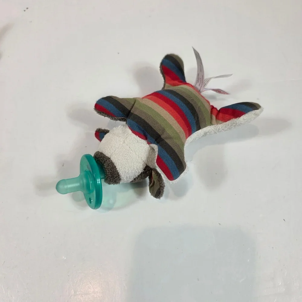 Wubbanub Pacifier Plush Lot dog Elephant